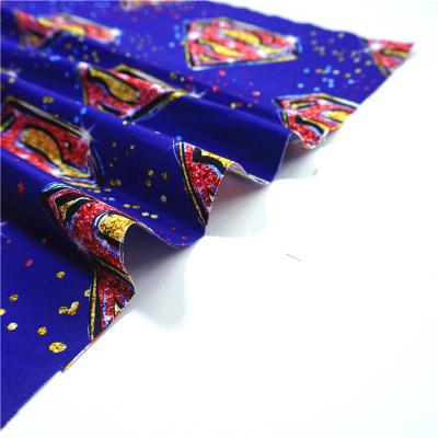 China Manufacturer organic wholesale high quality custom no moq digital fabric printing 150g cotton woven fabric for sale