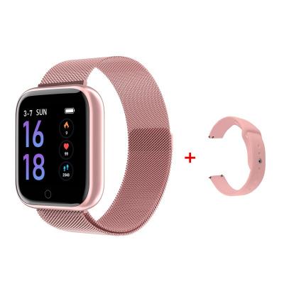 China T80 Smart Bluetooth Wristband Fitness Tracker IP67 Color Screen Sports Wristband Heart Rate Tracker Fitness Watch for sale