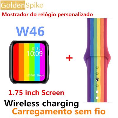 China Original W46 W46M Touch Screen Smartwatch IPS ECG Body Temperature Smart Watch Men Women For Apple Watch better than iwo 13 pro max for sale