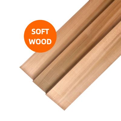 China Wooden Natural Antiseptic No Maintenance Siding Western Red Wood 1x8 Cedar Plain Bevel Siding Wholesale for sale