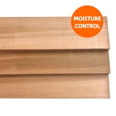 China High quality anti-corrosion natural sale no knot hand cutting wood siding lightweight bevel siding for sale