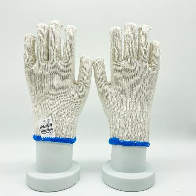 China Cheap Cotton Anti-Slip Gloves Wear Resistant Cotton Yarn Knitted Working Protective Gloves for sale