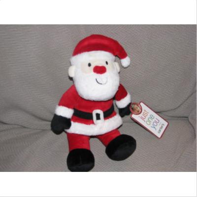 China Promotional Holiday Plush Toys Carter'S Just One You Small Stuffed Santa for sale