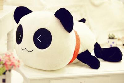 China almohada linda gigante del peluche de la panda de las muñecas de la felpa de los 70CM para el regalo de los saludos en venta