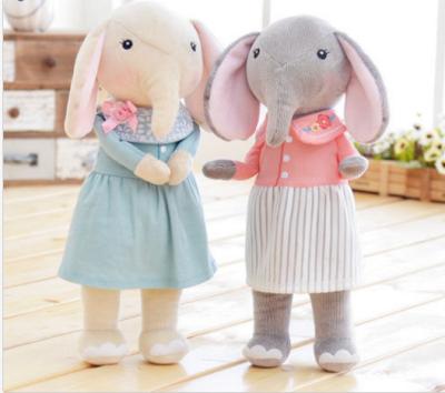 China Juguete animal relleno lindo dulce popular el 11cm del elefante para la muñeca del cumpleaños de las muchachas en venta