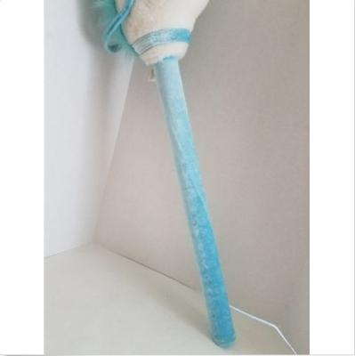 Κίνα Dan Dee Plush Stick Horse με τη μουσική και το καλπάζοντας μπλε επιλογής συλλεκτών ήχων άσπρο προς πώληση