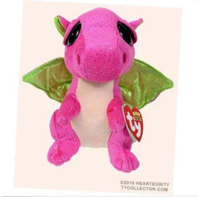 China Muñecas lindas frescas promocionales de la felpa, peluche rojo del dragón de la felpa el 15cm en venta