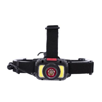 China Customized Color Military Waterproof Light Weight Convenient High Power Led COB Mining Headlamp For Running Camping for sale