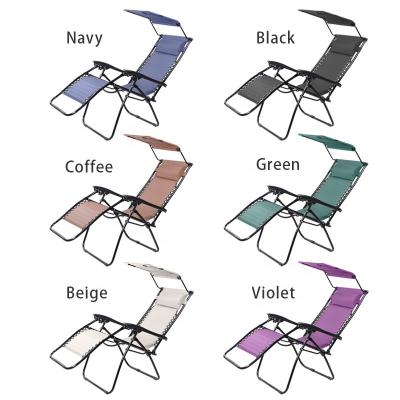 China Amazon Beach Chair Folding Weightless Folding Outdoor Camping Chair With Canopy Shade for sale