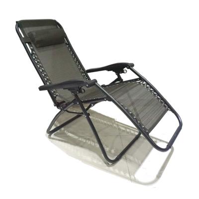 China Foldable Garden Furniture Leisure Weightlessness Metal Chair Sun Outdoor Yard Sofa Folding Patio Recliner for sale