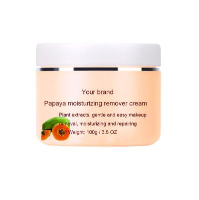 China Acne Treatment Customized Your Logo Papaya Skin Care Makeup Removal Cream for sale