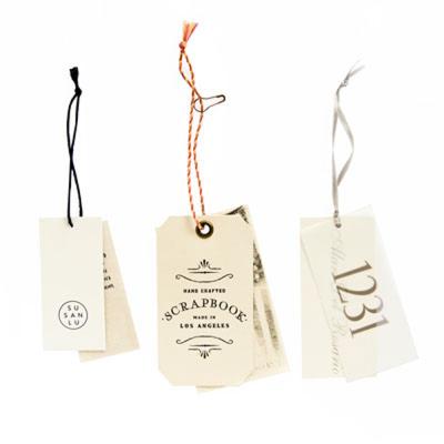 China 2013Cheap Sustainable Printed Paper Hanger Tag For Garment / Apparel Label / Recycled Paper Hanger Tag for sale