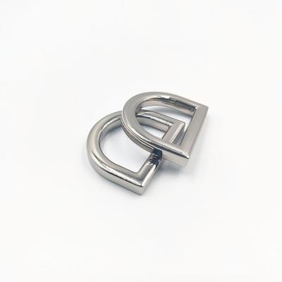 China The User-Friendly High Level Acrylic Snape D Ring Buckle Side Clip Metal Buckle For Belt for sale