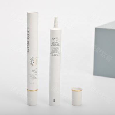 China 5ml 10ml long eye spout cosmetic packaging skin care packaging tube cosmetic plastic cream tube for sale