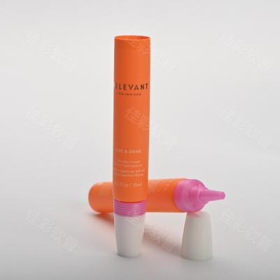 China Eye Products 10ml 15ml Beak Tube Customized Cosmetic Tube Packaging For Eye Cream And Balm Product for sale