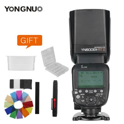 China Wireless Main Shooting YONGNUO YN600EX-RT II 2.4G HSS 1/8000s Photo Speedlite Instant Camera As 600EX-RT YN600EX RT II + GIFT KIT for sale