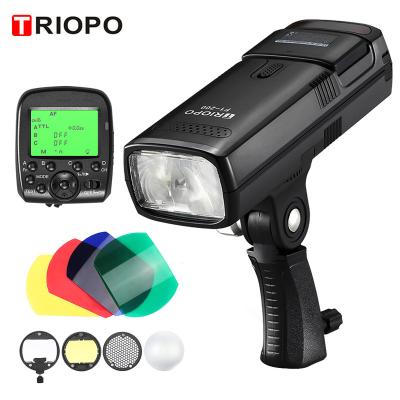 China Wireless Instant Outdoor Photo Shooting TRIOPO F1-200 2.4G TTL Flash Light for TRIOPO G1 Trigger 200Ws with Battery for Canon Nikon Sony Camera for sale