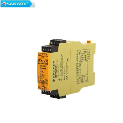 China Sealed CCC Protector CE TUV Electronic Industrial 24 Volt DC Safety Automatic Relay Designed For Safety Edge for sale