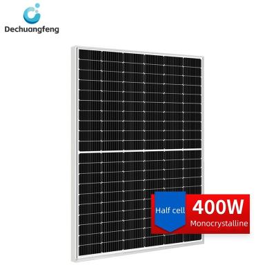 China DCF 400W 405W 410W 415W solar powered solar panels cost with photovoltaic panels and solar power 182mmx182mm for sale