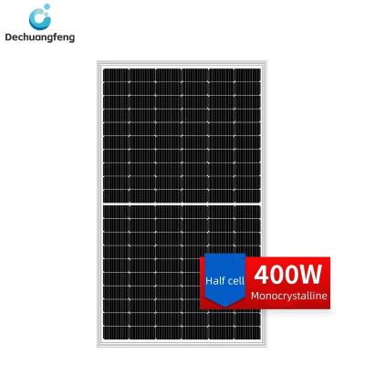 China DCF Best 400W 405W 410W 415W Monocrystalline Solar Plate For Solar Power Systems 182mmx182mm for sale