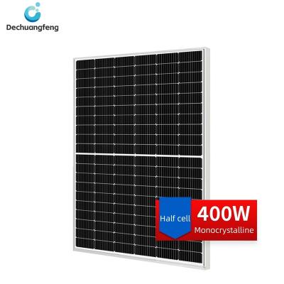 China DCF 400W 405W 410W 415W solar powered solar panels cost with photovoltaic panels and solar power 182mmx182mm for sale