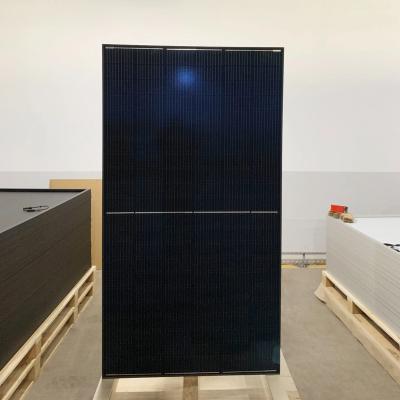 China Black DCF High Efficiency Solar Panel 400W Full Monocrystalline PV Module For Commercial Use 182mmx182mm for sale