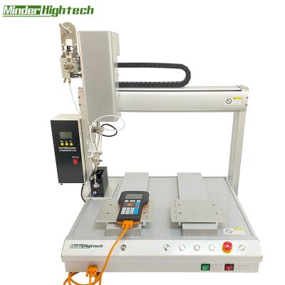 China Factory 4 AXIS machine high quality automatic soldering desktop soldering robot for pcb soldering robot for sale