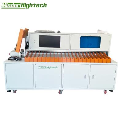 China Factory 21 Channel Automatic 18650 Battery Sorter Cylindrical Grading Machine with Configurable for Battery Pack with for sale