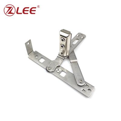 China Corrosion Resistant 90 Degree Concealed Window Pivot Light Duty Hinge , Invisible Window Hinge for sale