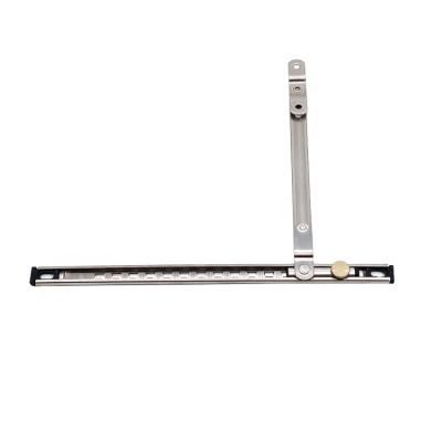 China Durable 13.5mm Square Groove Casement Aluminum Window Bar Friction Stay Hinge for sale