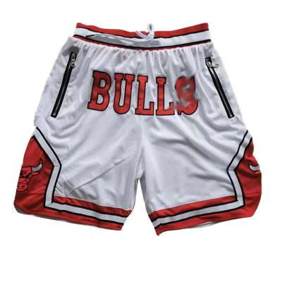 China 2021 Custom QUICK DRY Mesh Just Mens Don Basketball Polyester Vintage Raptors Pockets Logo Retro Sweatshirt Old School Summer Shorts for sale