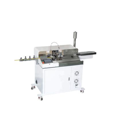 China Cutting Stripping Tinning Automatic Double Ends 8 Wire Cutting And Stripping Twisting Tinning Machine for sale