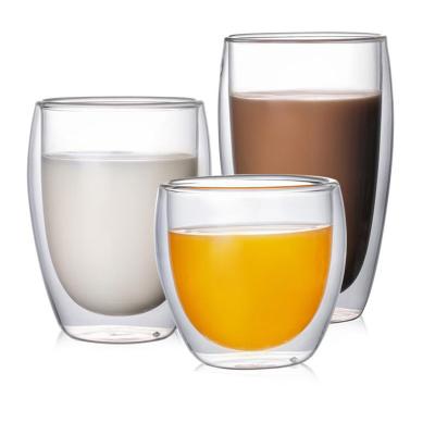 China Sustainable Ready To Ship Custom 250ml/350ml/450ml Double Wall Insulated Vacuum Beer Glass Mugs for sale