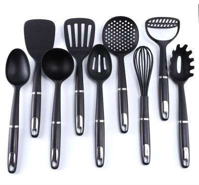 China Low Price Sustainable Quality Guaranteed Kitchen Accessories 9 Piece Silicone Kitchenware Set for sale