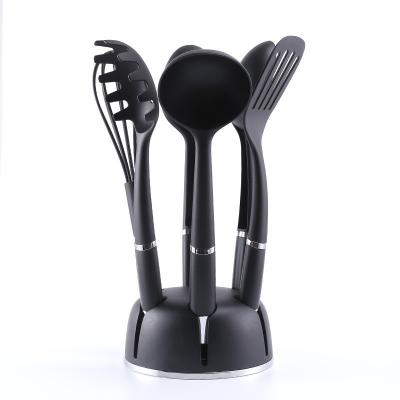 China Sustainable New Design High Quality 9 Piece Silicone Kitchenware Set for sale