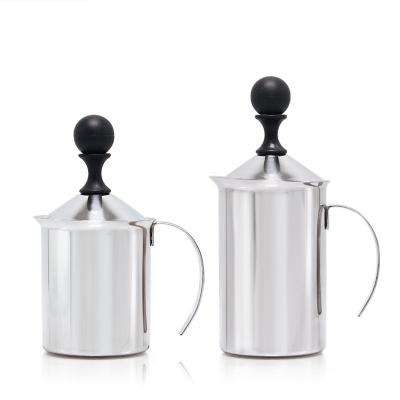 China New Arrival Latest Design Sustainable PP Resin Stainless Milk Coffee Tools for sale