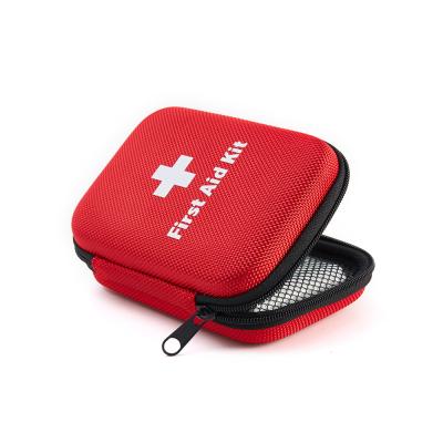 China Newly Car First Aid Kit Shockproof Travel Medical Care Case Eva Hard Shell Medical Equipment Shockproof Custom Case for sale