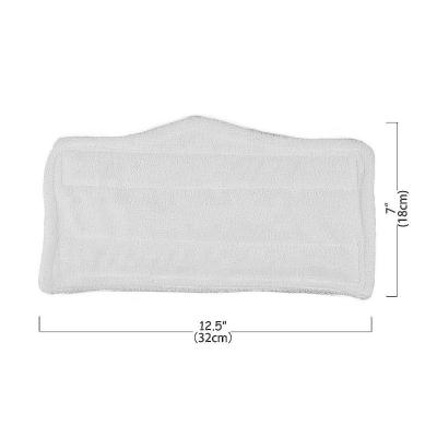 China Sustainable Washable Microfiber Cleaning Steamer Replacement Pads For Steamer And Spray Shark Mop S3101 for sale