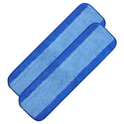 China Viable Flat Microfiber Mop Pad for Bona Floor Cleaning Mop Pad Replacement for sale