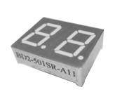 China 0.5 Inch LED Numeric Display , 2 Digit 7 Segment Display With White Red Blue for sale