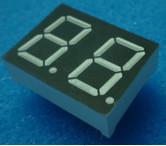 China 0.52 inch Two Digit Seven Segment Display for Indoor Graphics for sale