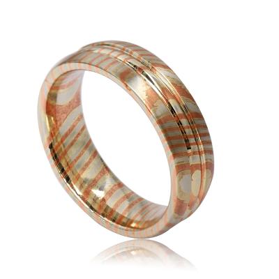 China Factory OEM wedding rings manufacturers mokume gane ring fashionable men for sale