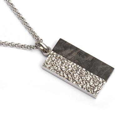 China Factory Wholesale Carbon Fiber Hammer Stainless Steel Pendants Men Other Men's Jewelry for sale