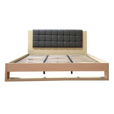 China E1 Wooden Modern Nordic Standard Melamine Style Bed Wooden Bed Bed for sale