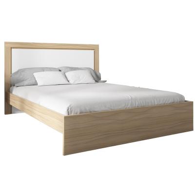 China Wooden Bed Cheap Price Wooden Furniture Beds For Hotel And Home Use Suitable For Mattress: Mattress: 190*150 cm for sale