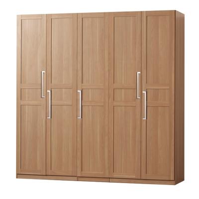 China Single Assembly Bedroom Modern Wardrobes 3 Door Wooden Wardrobes for sale