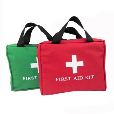 China Car First Aid Bag Lightweight Portable Waterproof Medical First Aid Kit With Supplies for sale