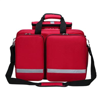 China Large & Multipurpose Wholesale Custom Ambulance First Aid Medical Empty Kit Bag for sale