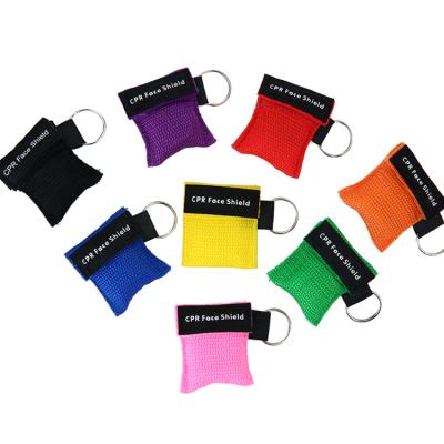 China Wholesale AED Training Private Label CPR Mask Key Chain CPR Keychain for sale