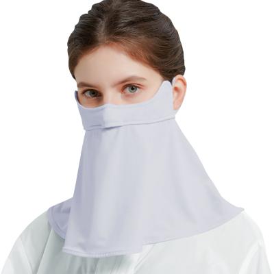 China New Outdoor Sun Protection Group Sidiou Face Mask Face Neck Cover Quick Dry For Children And Adult Breathable Outdoor Recycling Ice Silk Face Cover for sale